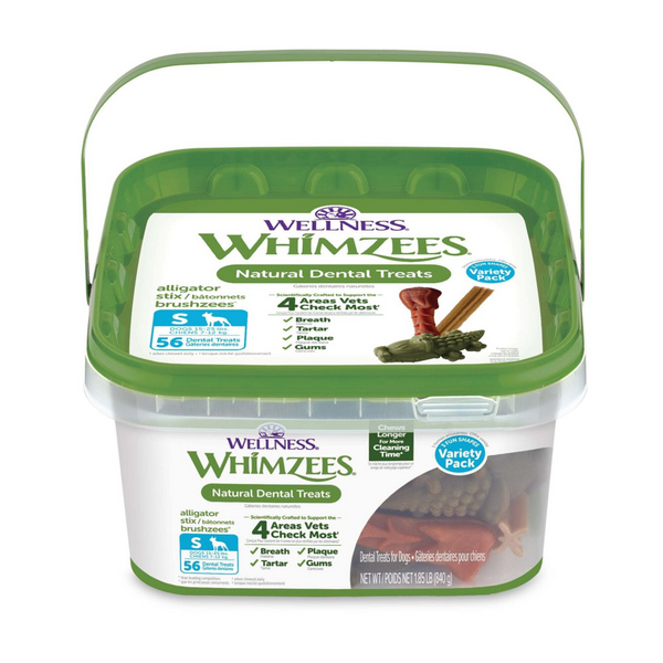 Whimzees Dental Chew Variety Pack Dog Treats