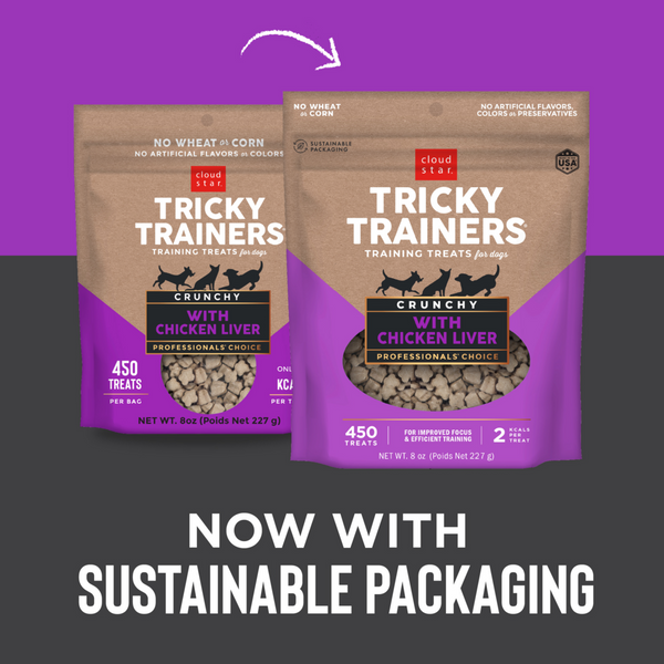 Cloud Star Tricky Trainers Crunchy Liver Dog Treats
