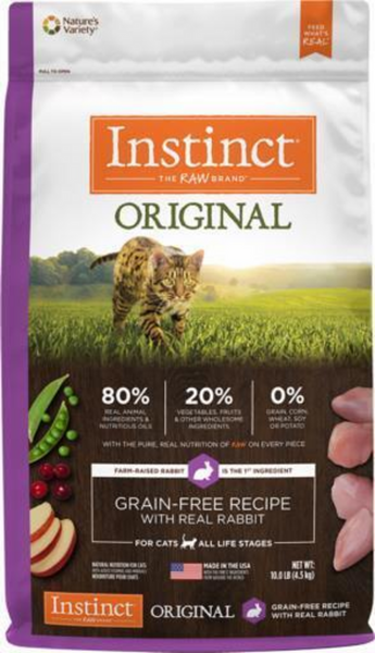 Instinct Original Grain Free Rabbit Dry Cat Food