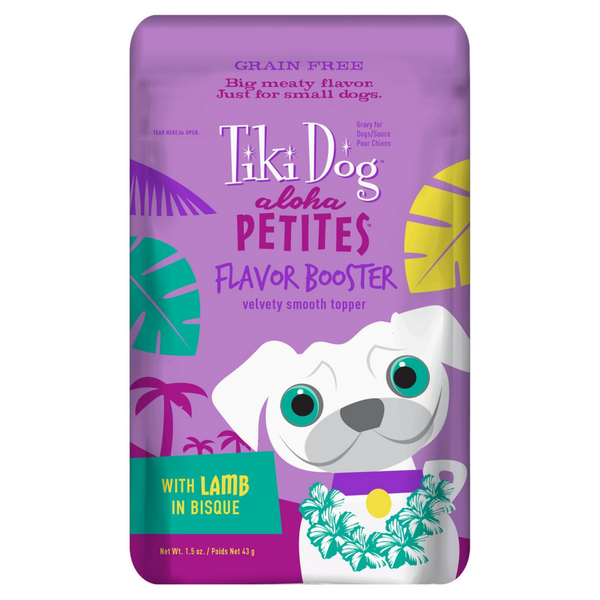 Tiki Dog Born Carnivore Flavor Booster Lamb Wet Dog Food Topper