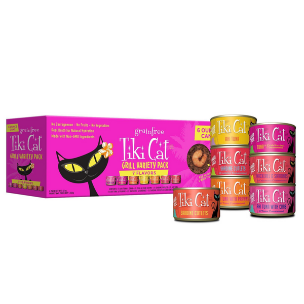 Tiki Cat Grill Wet Variety Canned Cat Food