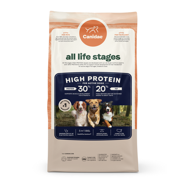 Canidae All Life Stages Dry Dog Food, High Protein Multi-Protein Recipe