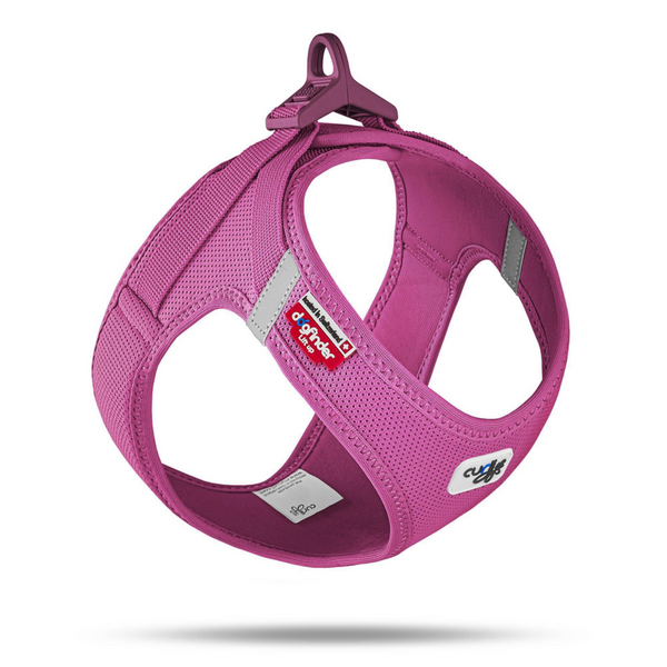 Curli Vest Harness curli Clasp Air-Mesh Fuchsia