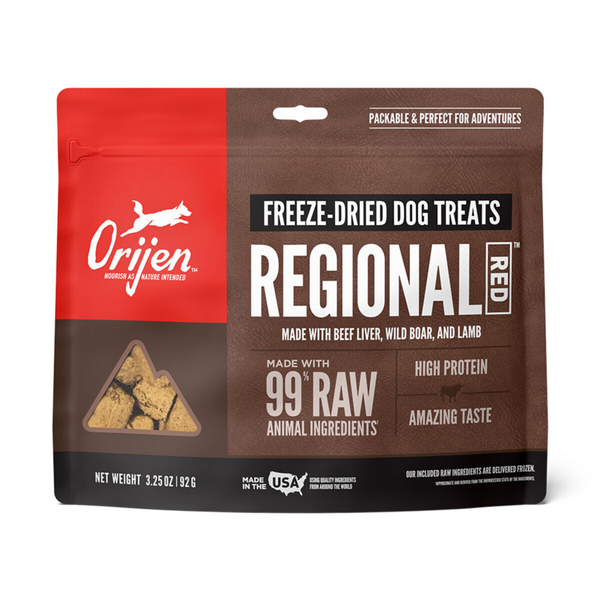 ORIJEN Freeze Dried Regional Red Dog Treats