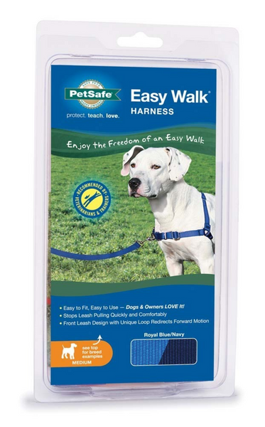 PetSafe Easy Walk Royal Blue & Navy Dog Harness