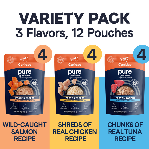 Canidae Pure Protein Topper Variety Pack Dog Food