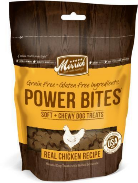 Merrick Power Bites Chicken Dog Treats
