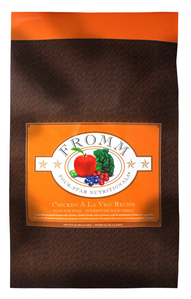 Fromm Four Star Chicken A La Veg Recipe Dry Dog Food