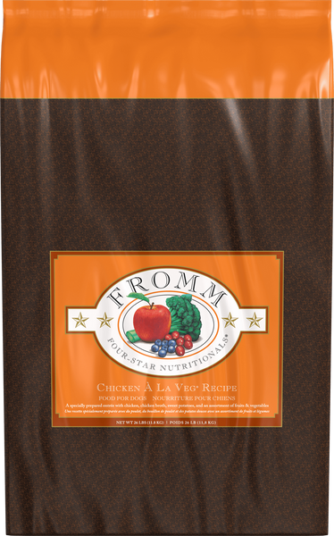 Fromm Four Star Chicken A La Veg Recipe Dry Dog Food