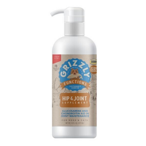 Grizzly Joint Aid Liquid Hip and Joint Product for Dogs & Cats