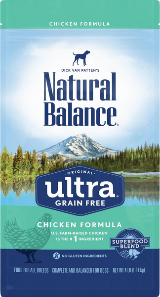 Natural Balance Original Ultra Grain Free Dry Dog Food, Chicken & Sweet Potato Recipe