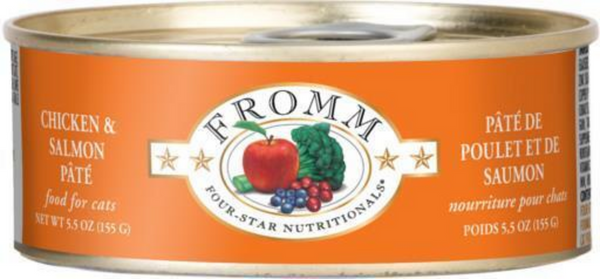Fromm Four Star Chicken & Salmon Pate Cat Food