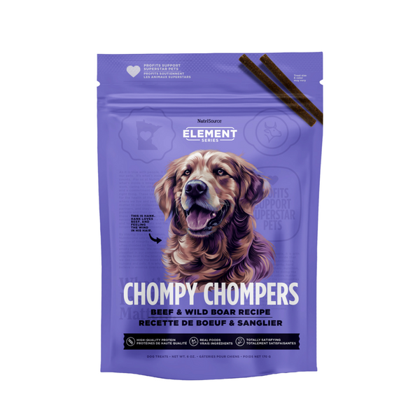 NutriSource Element Series Beef & Wild Boar Chompy Chompers