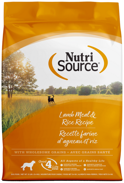 NutriSource Lamb Meal & Rice Dry Dog Food