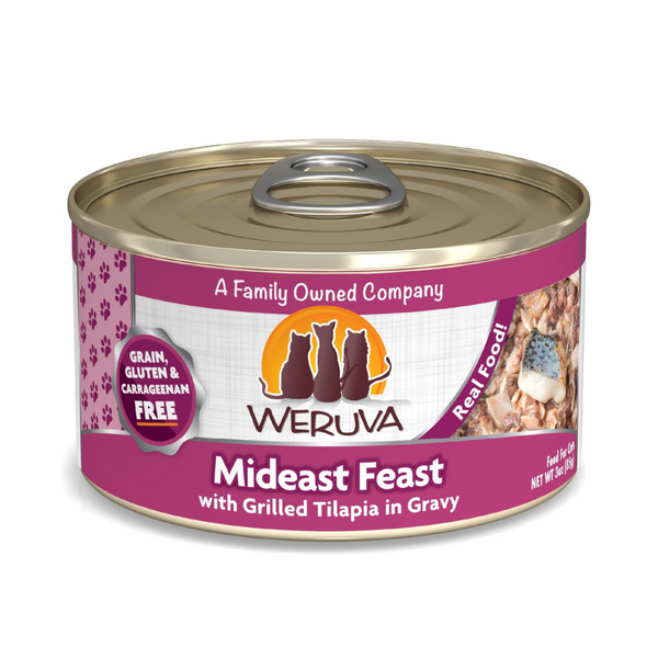 Weruva Mideast Feast With Grilled Tilapia Canned Cat Food