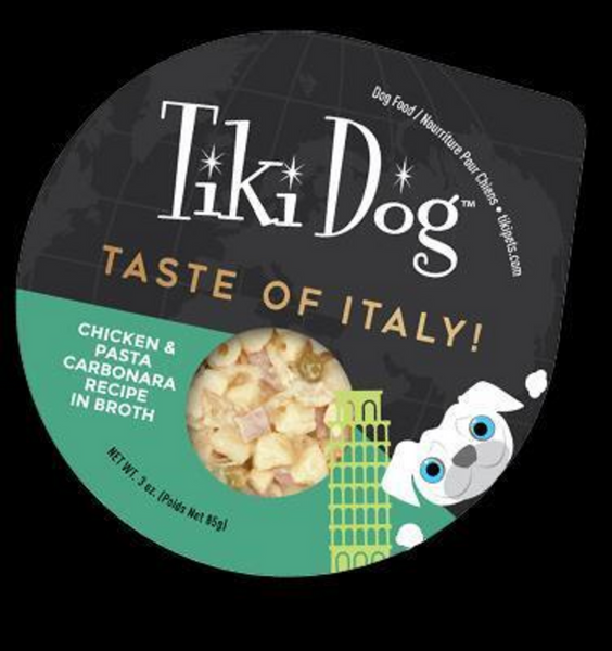 Tiki Dog Taste of the World Italy Chicken & Pasta Wet Dog Food
