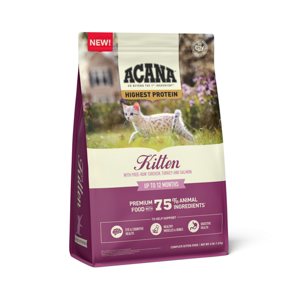 Acana Highest Protein Dry Food for Kittens