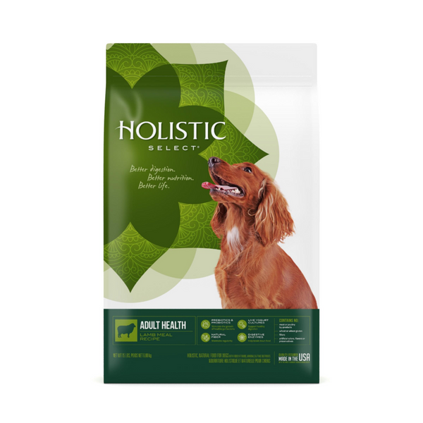 Holistic Select Natural Adult Health Lamb Meal Recipe Dry Dog Food