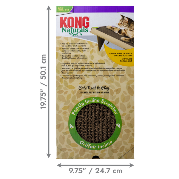 Kong Naturals Pop-Up Incline Scratcher