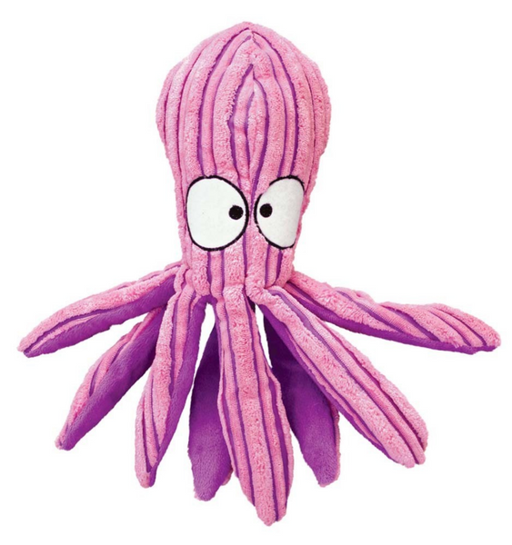 Kong Cuteseas Octopus Crinkle Dog Toy