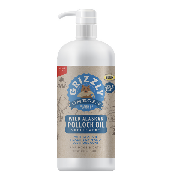 Grizzly Pollock Oil for Dogs