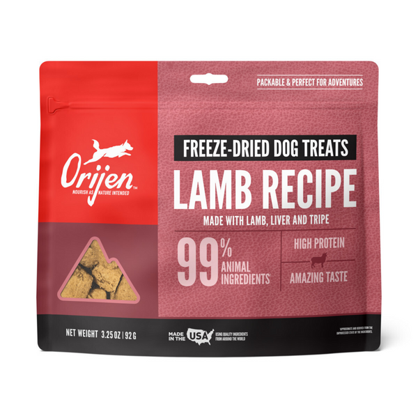 ORIJEN Freeze Dried Grass Fed Lamb Dog Treats