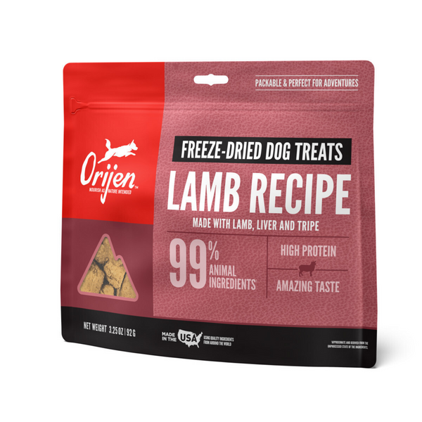 ORIJEN Freeze Dried Grass Fed Lamb Dog Treats