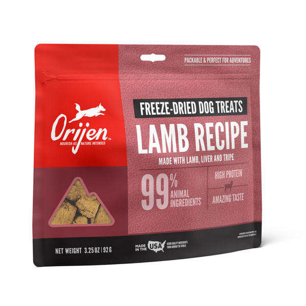 ORIJEN Freeze Dried Grass Fed Lamb Dog Treats