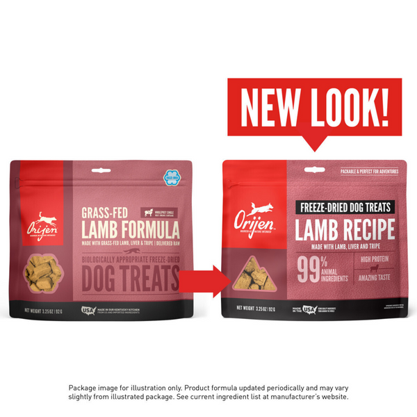 ORIJEN Freeze Dried Grass Fed Lamb Dog Treats