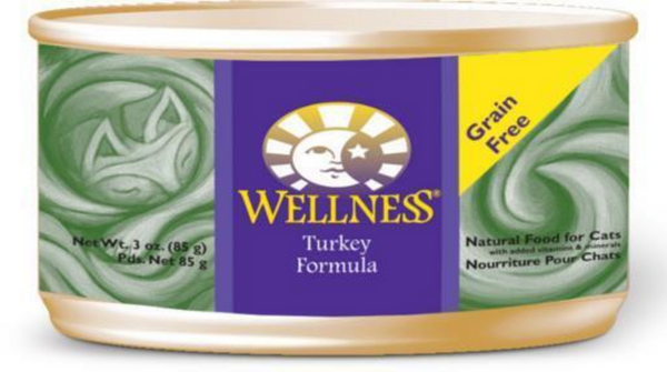 Wellness Complete Health Pate Turkey Dinner Wet Cat Food