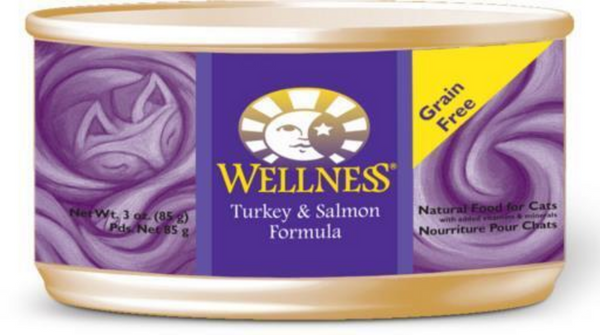 Wellness Complete Health Pate Turkey and Salmon Wet Cat Food