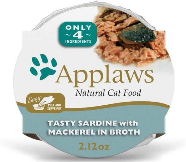 Applaws Natural Sardine with Mackerel in Broth Can Cat Food