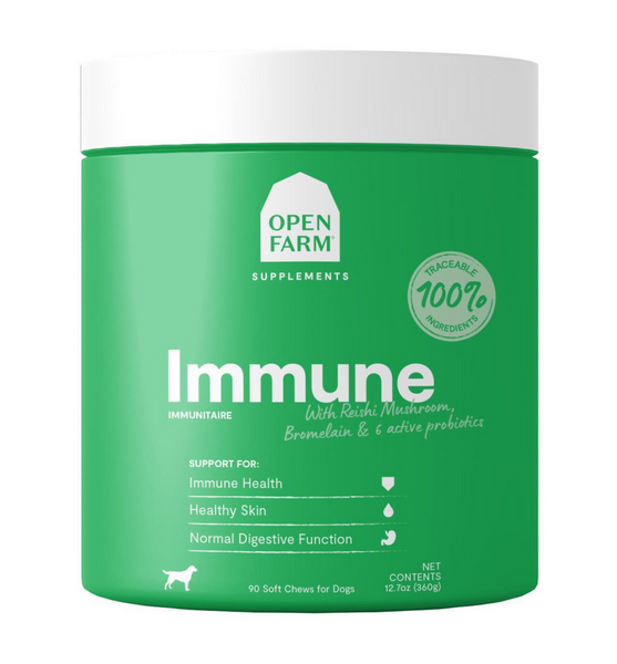 Open Farm Immune Health Supplement Dog Chews