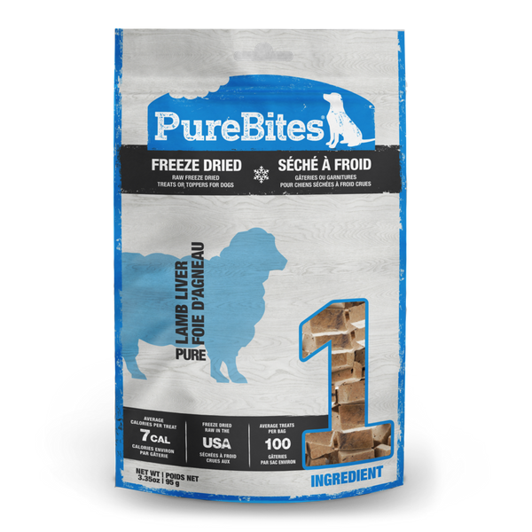 PureBites Freeze Dried Lamb Dog Treats
