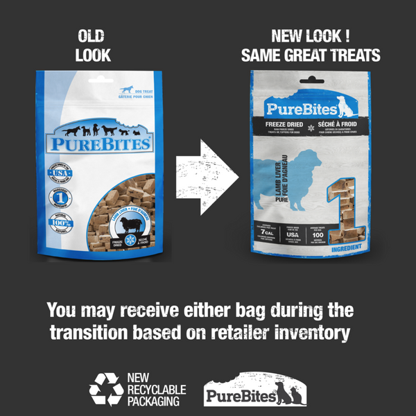 PureBites Freeze Dried Lamb Dog Treats