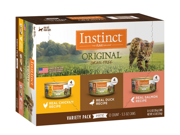 Instinct Grain Free Variety Pack Wet Cat Food