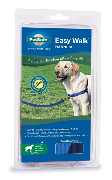 PetSafe Easy Walk Royal Blue & Navy Dog Harness