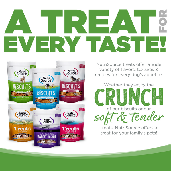 NutriSource Grain Free Chicken Biscuits Dog Treats