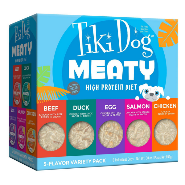 Tiki Dog Meaty Variety Pack Wet Dog Food