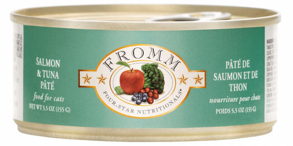 Fromm Four Star Salmon & Tuna Pate Cat Food