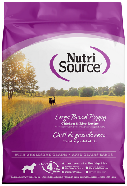NutriSource Large Breed Puppy Chicken & Rice Dry Dog Food