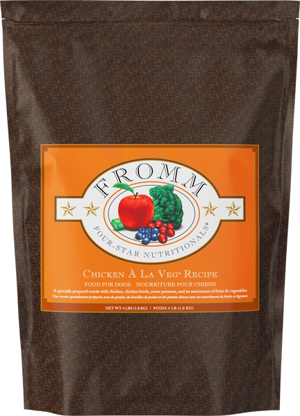 Fromm Four Star Chicken A La Veg Recipe Dry Dog Food