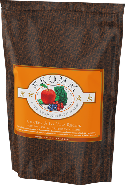 Fromm Four Star Chicken A La Veg Recipe Dry Dog Food