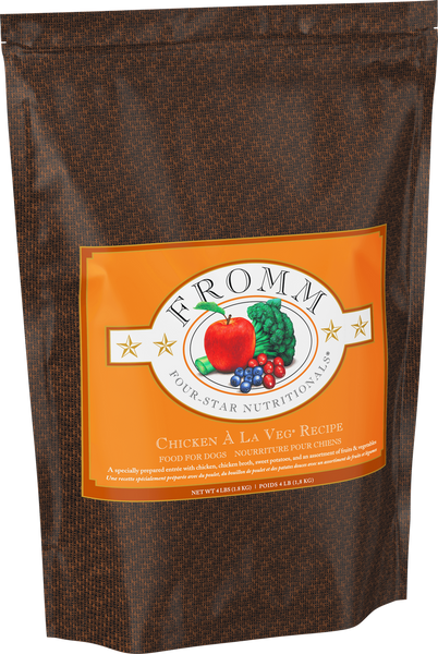 Fromm Four Star Chicken A La Veg Recipe Dry Dog Food