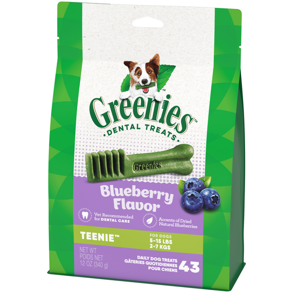 Greenies Teenie Blueberry Dental Dog Chews