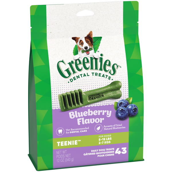 Greenies Teenie Blueberry Dental Dog Chews