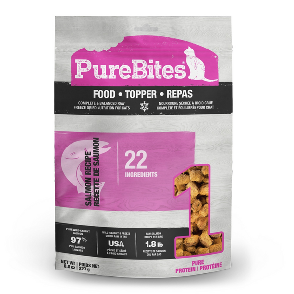 PureBites Salmon Recipe Cat Food/Topper