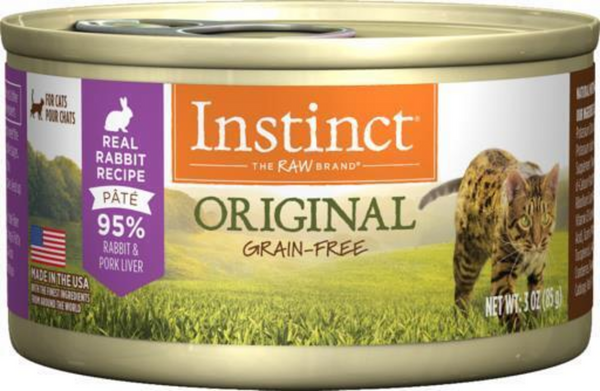Instinct Grain Free Original Rabbit Wet Cat Food