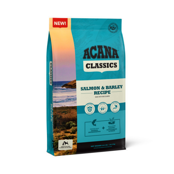 ACANA Classics Salmon and Barley Recipe, Dry Dog Food