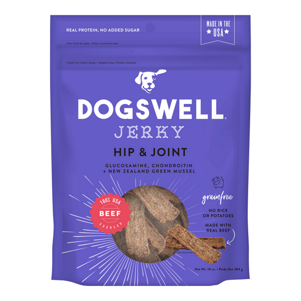 Dogswell Hip & Joint Jerky Beef Dog Treats